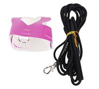 Omabeta Bird Harness Leash Adjustable for Outdoor Flying Training with 6.6ft Leash Comfortable Artificial Leather Material for Parrots and Parakeets (S)