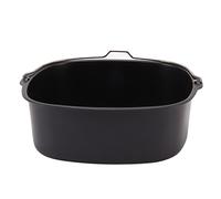 Omabeta Cake Drum Nonstick Coating Baking Pan for Fryer Accessories, Dishwasher Safe Cake Tin for Enjoyable Cooking, Mother, Sister, Material: Metal, for Fryers/Ovens/Pots (8in)