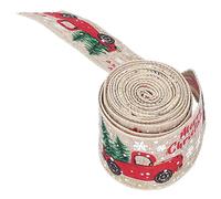 Omabeta Christmas Ribbon Cute Patterns 6 Yards Practical DIY Wrapping