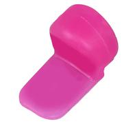 Omabeta Clarinet Thumb Rest Cushion Soft Silicone Protector for Comfortable Playing Experience 1 X Clarinet Oboe Thumb Rest (Rose Red)