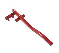 Omabeta Deck Board Bender Decking Straightening Tool Multi Angle Alloy Steel Red Coated Surface with Ergonomic Handle for Woodworking Ship Deck Floor Alignment