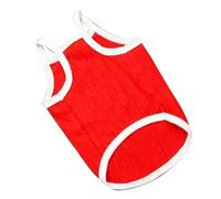 Omabeta Dog Vest Shirt Soft Cotton Cute Pattern Breathable Apparel for (S)