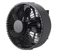 Omabeta Heat Powered Fireplace Fan, Efficient Wood Stove Fan, Aluminum Alloy Compact Quiet Operation for Home Camping RV, 152x150mm