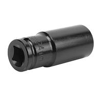 Omabeta Hex Socket AntiFall Nut Extractor Carbon Steel 78mm Length for Electric Wrench and Pneumatic Drill Accessories (24mm)