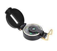 Omabeta Lensatic Compass Survival Compass with Magnifier for Camping Hiking Orienteering Slope Distance Measurement Azimuth Angle Durable Shake Proof Portable