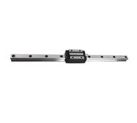 Omabeta Linear Guide Rail High Speed Accurate Bearing Slide Block for 3D Printers CNC Applications Bearing Steel 1 Unit (500mm)