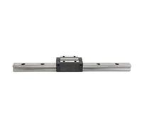 Omabeta Linear Guide Rail High Speed Accurate Bearing Slide Block for 3D Printers CNC Applications Bearing Steel 1 Unit (400mm)
