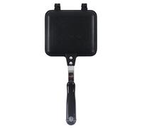 Omabeta Maker, Panini Press Grill Double Sided Nonstick Aluminum Alloy Frying Pan for Small Kitchen Dorm