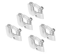 Omabeta Multifunctional Bias Binding Foot 5PCS Stainless Steel Adjustable