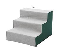 Omabeta Pet Steps Soft Plush Portable Pet Stairs for Small Dogs Cats 39x41x31cm Ideal for Pets with Arthritis