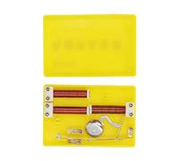 Omabeta Physics Experiment Tool Set Study the Current Magnetic Relationship for Teaching Experiment Use Helical Coils Electric Bell Hook Kit for Students Material Copper Steel Abs