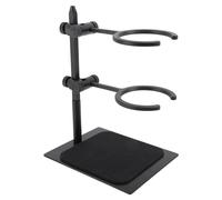 Omabeta Pour Over Coffee Dripper Stand Set, Double Layer Hand Brewing Station with Glass Pot Ceramic Filter Cup for Coffee Tea Making