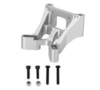 Omabeta RC Front Shock Tower Aluminium Alloy Upgrade for Improved Performance in Losi Baja Rey 1/10 RC Cars, Durable and (Silver)