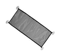 Omabeta Reptile Mesh Hammock Breathable Summer Hanging Bed for Lizards Snakes and Geckos 1 Unit Plastic and Cloth (Black)