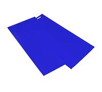 Omabeta Reusable Silicone Beeswax Mold Lightweight with Raised Pattern for Beekeeping Supplies 2PCS Beeswax Sheet Mold 5.4mm 37.5x21CM for Bee Keepers (Blue)