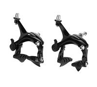 Omabeta Road Bike Brake Set V Mechanical Dual Pivot Brakes 2PCS Front Rear Wheel Aluminium Alloy Pads with 39 to 50mm Mounting Distance for Road Bikes