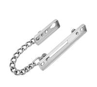 Omabeta Robust, Anti-Theft Chain Lock Made of Stainless Steel, Abrasion-Resistant and Thickened Door Chain for Security at Home, in The Hotel, Easy to Unlock from The Inside (304)