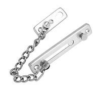 Omabeta Robust, Anti-Theft Chain Lock Made of Stainless Steel, Abrasion-Resistant and Thickened Door Chain for Security at Home, in The Hotel, Easy to Unlock from The Inside (201 Stainless Steel