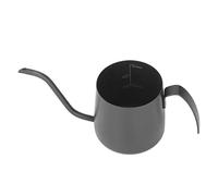 Omabeta Stainless Steel Coffee Kettle, Professional Scaled Gooseneck Drip Pot with Insulated Handle for Manual Pour Over Brewing Coffee Tea (Seven-Character Handle 250ml Black (with Scale))