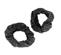 Omabeta Stroller Wheel Cover Durable Infant Pushchair Tire Protector for Outdoor Travel, 2Pcs Stroller Accessories for Strollers, Wheelchairs (Large Wheel Cover)