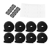 Omabeta Swimming Pool Roller Strap Solar Cover Reel Attachment Kit Durable Easy Installation Replacement Parts for Indoor and Outdoor Pools Plastic