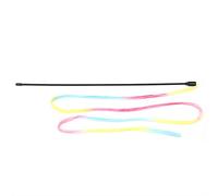 Omabeta 【title Cat Play Toy ABS Teaser Wand Kitten Play Toy 48cm Rod Smooth Rounded Parts Interactive Exercise Chaser for Indoor Cats and Kittens Home