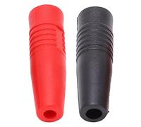 Omabeta U48 4mm Female Banana Plug Connectors Durable High-Performance Adapters for Electrical Testing At Home Schools Laboratories 2 Pack