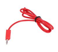 Omabeta Universal Banana Plug Test Leads Kit 30VAC-60VDC 19A for Electrical Testing Suitable for All Cars and Trucks 4mm (Red)