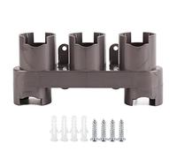 Omabeta Wall-Mounted Vacuum Cleaner Holder Durable Storage Rack for V7/V8/V10, 7.6x17.8cm Bathroom Kitchen Organizer for Home Use
