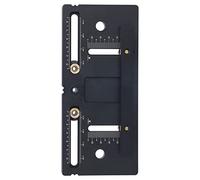 Omabeta Woodworking Hole Punch Locator, Lightweight Durable Handle Positioning Tool for Home Improvement, Rust Resistant Aluminum Alloy, 1 Unit