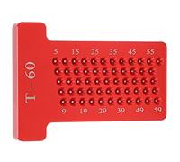 Omabeta Woodworking Scriber T-Type Durable Ruling Tool for Marking in Carpentry 79x58x9mm