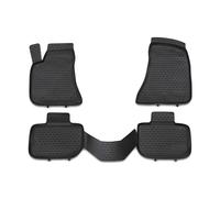 OMAC USA Complete Set Custom Fit All-Weather 3D Molded Black Rubber Floor Mat for Chrysler 300 / 300C / 300S 2011-2019