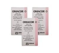Omacor Capsules 1000mg 28 Capsules 28 Capsule
