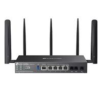 Omada 4G+ Cat6 AX3000 Wi-Fi 6 Gigabit Desktop DSL Gateway, USB 3.0, 5 Gigabit Ports, 3 x RJ11, 2 SIM Card Slots, Omada Network, Centralized Management, Multiple VPN, by TP-Link, Warranty