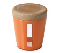 omada Design - 0.75 lt jar - Plastic and wooden container with lid for food freshness - Made in Italy - Ecoliving line