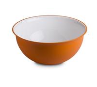 omada Design Bowl of 228,77 fl oz, Diameter 12,60 inch, White Inside and Colored Outside, in Polypropylene and Antibacterial, Sanaliving Line