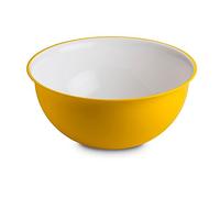 omada Design Bowl of 228,77 fl oz, Diameter 12,60 inch, White Inside and Colored Outside, in Polypropylene and Antibacterial, Sanaliving Line