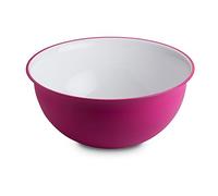 omada Design Bowl of 228,77 fl oz, Diameter 12,60 inch, White Inside and Colored Outside, in Polypropylene and Antibacterial, Sanaliving Line