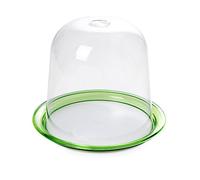 Omada Design panettone Door with Transparent Bell and Tray with Internal Diameter 9.84 inch and 13 inch Outside, Trendy Line