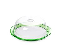 Omada Design Tray for Cakes with Domed lid, Also Suitable for displaying Their Creations, 9,84 inch in Diameter, Globo Line