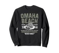 Omaha Beach 1944 Normandy France Never Forget Sweatshirt