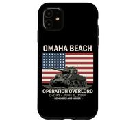 Omaha Beach Operation Overlord D-Day 1944 Sherman Tank Case for iPhone 11