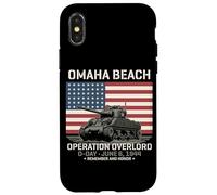 Omaha Beach Operation Overlord D-Day 1944 Sherman Tank Case for iPhone X/XS