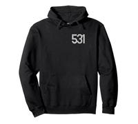 Omaha Nebraska 531 Area Code Local Resident American Pullover Hoodie