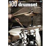 O'Mahoney Terry 100 Essential Drumset Lessons Drums (Book/Online Audio) (Includes Online Access Code)