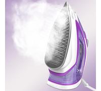 OMAIGA - Steam Iron for Clothes, 1750W Clothes Iron with Fast Heating Ceramic Coating, 3-Way Auto Shut-Off, Clothes Iron with 15oz Water Tank,