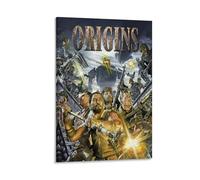 OmAju Call of Dutyy Black Ops 2 Zombie Canvas Poster Wall Art Bedroom Decor Office Living Room Kitchen Decor Gift 12x18inch(30x45cm)