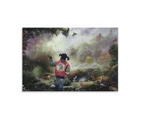 OmAju Chief Keef 1 Poster Wall Art Canvas Wall Decor Prints Painting Art Picture Living Room Decoration 20x30inch(50x75cm)