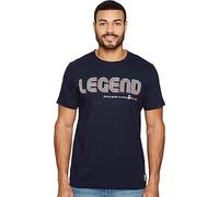 OmajU Psycho Bunny Mens Legend Graphic T-Shirt Black XL