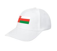 Oman Flag Baseball Hat,Classic 6 Panel Adjustable Fashion Cap for Women Men,Running Workouts and Outdoor White